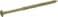 Power Pro Premium One Multi-Material Flat Head Screws, Epoxy Coated Steel, Fasten in Wood, Metal, Concrete, Drywall and Plastic, Bronze, #10 x 3-&frac12; inches, Box of 12 Screws