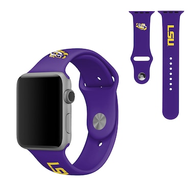 SOAR NCAA 38mm Apple Watch Band, LSU Tigers