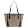 Nine West Innes Small Tote, Natural Logo/Black