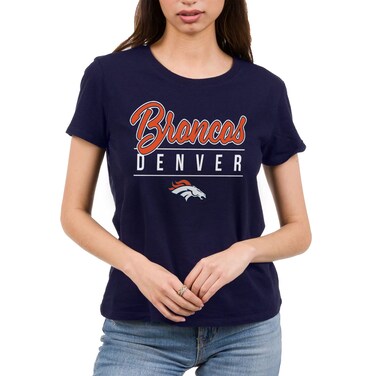 Junk Food Clothing x NFL - Denver Broncos - Fan Favorite - Women's Short Sleeve Fan T-Shirt - Size Medium