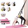 Yoga Waist Back Bend Trainer - Multi-purpose Door Flexibility Assist Stretch Band, Suitable for Fitness, Dance, Yoga, Gymnastics, Cheerleading, Splits (Rose)