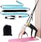 Yoga Waist Back Bend Trainer - Multi-purpose Door Flexibility Assist Stretch Band, Suitable for Fitness, Dance, Yoga, Gymnastics, Cheerleading, Splits (Light blue)