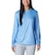 Columbia Women's Tidal Tee PFG Sun Up, White Cap/Quit Wishin, Large