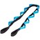 ProsourceFIt Multi-Loop Stretching Strap 8 Ft for Yoga, Pilates, Physical Therapy, Sports, Dance &amp; Gymnastics to Improve Posture, Increase Flexibility and Mobility, 3 dual-toned colors available