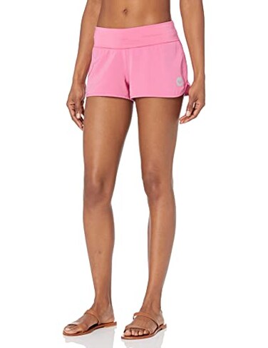 Roxy womens Endless Summer 2" Boardshort Board Shorts, Pink Guava, Medium US