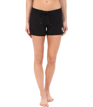 Body Glove Women's Standard Smoothies Black's Beach Solid 4" Vapor Boardshort, X-Large