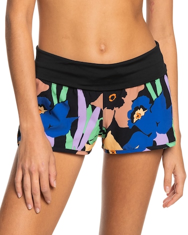 Roxy Women's Standard Endless Summer 2" Boardshort, Anthracite Flower Jammin 231, L