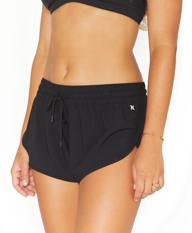 Hurley womens Boardshort Bottom Board Shorts, Black, Medium US