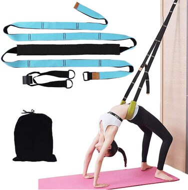 Price Xes Yoga Strap for Stretching, Waist Back Leg Stretch Strap/Yoga Fitness Band,