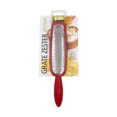 MSC International Joie Stainless Steel Grate Zester, Colors Vary, 1-Pack