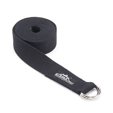 Black Mountain Products BMP Yoga Exercise Strap for Stretching &amp; Flexibility