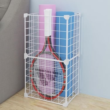 Yoga Mat Storage Racks, Home Gym Storage Rack Yoga Mat Holder,for Foam Roller,Yoga Strap,Thick Yoga Mats and Resistance Bands, Workout Equipment Corner Storage Organizer, 12.6"L*8.7"W*24.4"H