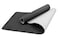 Bell &amp; Howell Extra Thick TPE Yoga Mat, 72&rdquo;L x 24&rdquo;W x &frac12; Inch Thickness, Slip Resistant Technology, High Density, Strap Included, Black/Gray