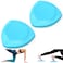 LEZER 2 IN 1 Yoga Knee Pad Slider, Core Gliding Disc, Extra Thick Yoga Mat, Cushion, Wrist Support, Exercise, Home Gym Workout Equipment, Honeycomb Structure, Set of 2