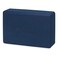 Gaiam Essentials Yoga Brick   Sold as Single Block   EVA Foam Block Accessories for Yoga, Meditation, Pilates, Stretching (Navy)