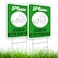 2 PC Clean Up After Your Dog Signs - 8x12 Double Sided Coroplast No Dog Poop Signs for Yard - Curb Your Dog Sign - Pick Up After Your Dog Sign