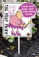 Imagine This Company PF1022 Poop Fairy Yard Sign Your Kids Would Be Prouf, Pink