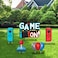 Game On Video Game Yard Signs with Stakes &ndash; Includes game remote control stick and Balloon Signs&ndash; Weather Resistant Signs and Stakes-Boy Birthday Party Decoration-5PCS