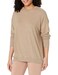 Alo Yoga Women's Soho Pullover, Gravel, Small