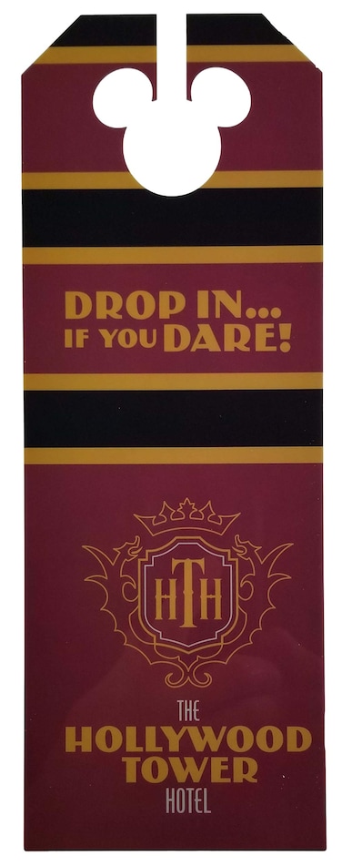 Disney Parks Door Hanger - The Hollywood Tower Hotel