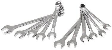 Tradespro 836595 SAE Raised Panel Wrench Set, 11-Piece