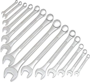 Titan Tools - 14-Pc Sae Raised Panel Wrench Set (17329)