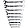 General Tools WS-0401 Combination Wrench Set, SAE, 9 Piece, 1/4" To 3/4