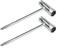 Hovico 2Pcs Chainsaw Scrench Replacement Combination Screwdriver and Wrench, Scrench 13mm x 19mm 13-by-19 mm Bar T-Wrench Spanner Tool Replacement for Stihl Chainsaw