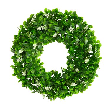Nearly Natural 13in. Jasmine Artificial Wreath