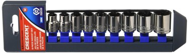 Crescent 9 Pc. 3/8" Drive 12 Point Standard Metric Socket Set - CSAS5N
