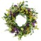 Puleo International 24" Artificial Spring Mixed Floral Wreath