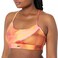 Reebok Women's Standard Skinny Strap Lux Sports Bra, Medium Support, Punch Berry