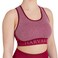 Harvard Sports Bra - High-Impact Athletic Bra - Moisture-Wicking and Breathable - Ideal for Running, Yoga, Gym Small Maroon