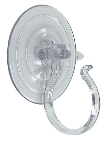 Adams Christmas 5750-88-1040 Giant Suction Wreath Holder,Clear