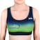 FOCO Seattle Seahawks Gradient Sports Bra Large