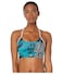 Reebok Workout Ready Meet You There Bra, Heritage Teal, X-Small