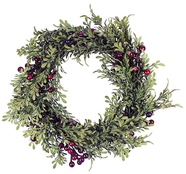 Sullivans Candle Ring Mini Leaf and Berry