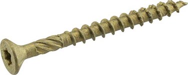 Power Pro 48302 Wood Screws, Bronze, 175 Piece