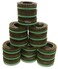MURO #8 x 1-3/4" Yellow Zinc Square Drive Flathead Twin Thread Wood Screws for Speed Driver