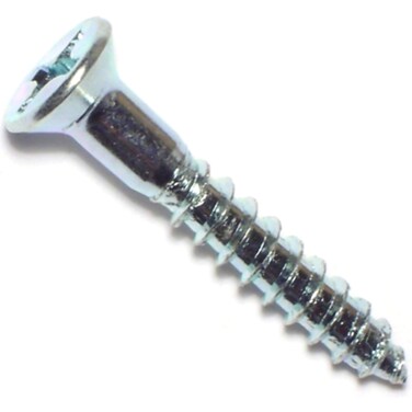 Hard-to-Find Fastener 2579 014973293031 Phillips Flat Wood Screws (Pack of 100)
