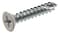 The Hillman Group 45416 9-Inch x 1-1/4-Inch Flat Phillips Wood Screw, White, 15-Pack