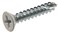 The Hillman Group 45408 5-Inch x 1/2-Inch Flat Phillips Wood Screw, White, 50-Pack