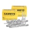 Everflow Sammys 8015925-50 GST 3 1/2 Inch Screw Vertical Threaded Rod Anchor Designed for Wood, Easy to Install, No Pre-Drilling Required, Steel with Zinc Finish 1/4 x 3 Inch Screw Length (Pack of 50)