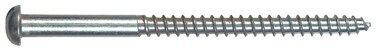 The Hillman Group 6029 Round Head Slotted Wood Screw 12 X 1 1/2 8-Pack