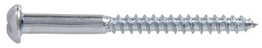 The Hillman Group 21170 1 1 1 10 x 1-1/2-Inch Round Head Phillips Wood Screw, 100-Pack