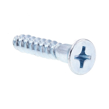 Prime-Line 9036743 Wood Screws, Flat Head, Phillips Drive, #16 X 1-1/2 in, Zinc Plated (10 Pack)