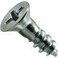 Hard-to-Find Fastener 014973292249 Phillips Flat Wood Screws, 7 x 1/2, Piece-100 , zinc
