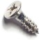 Hard-to-Find Fastener 014973195793 Phillips Flat Wood Screws, 6 x 1/2, Piece-40