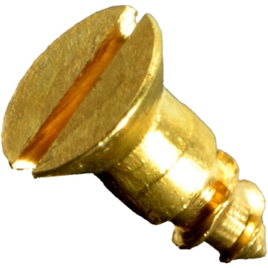 Hard-to-Find Fastener 014973437503 Slotted Flat Wood Screws, 3 x 1/4, Piece-30