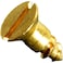 Hard-to-Find Fastener 014973437503 Slotted Flat Wood Screws, 3 x 1/4, Piece-30